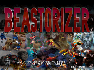 Beastorizer (USA) Title Screen